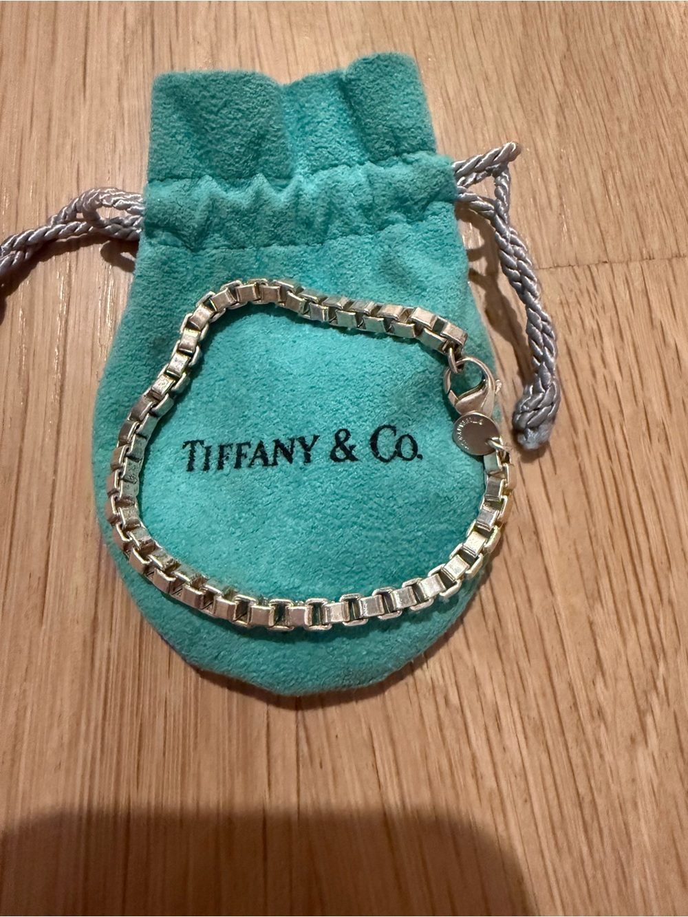 Tiffany’s silver Venetian bracelet